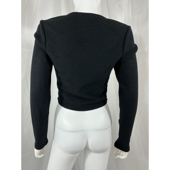 Simkhai 'Bustier' Black Top Size L - Picture 3 of 4